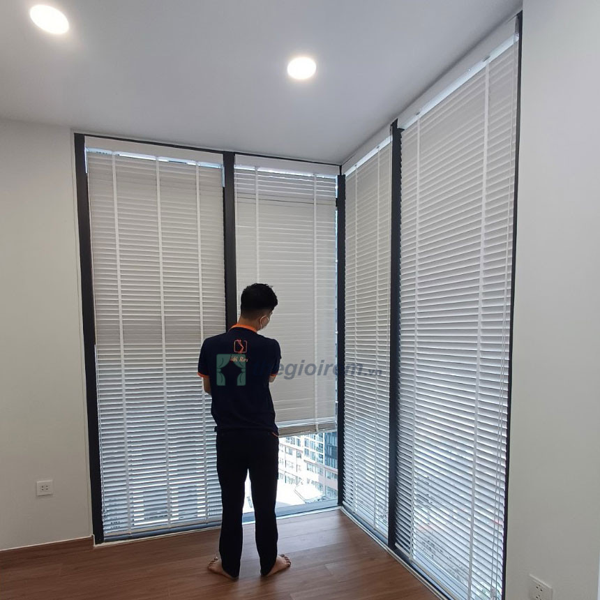 Lắp đặt rèm Hàn Quốc cho căn hộ hiện đại
