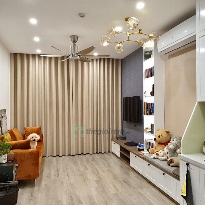 Rèm phòng khách nhà phố tại Bình Dương